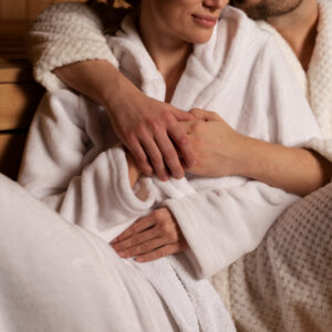 Día de spa para los novios